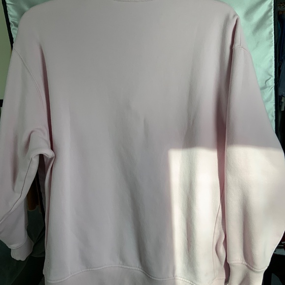 Women’s 1/2 zip sweatshirt size medium. Light pink - Picture 6 of 7
